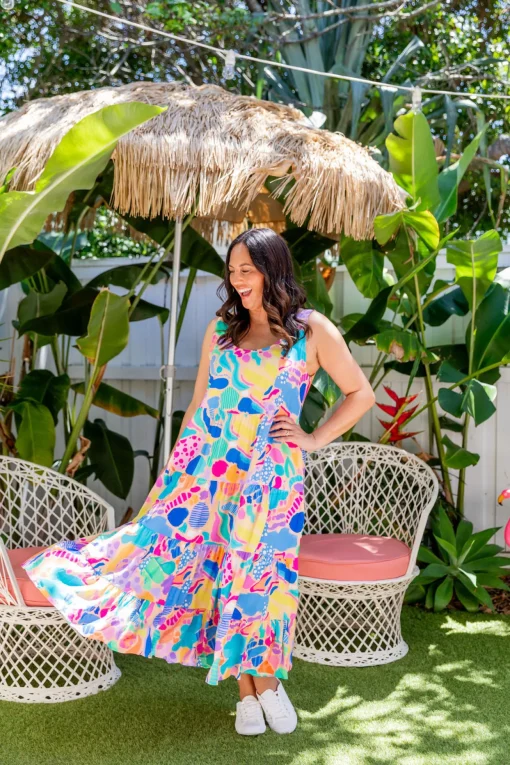Ronnie Dress in Peachy Keen by Kasey Rainbow