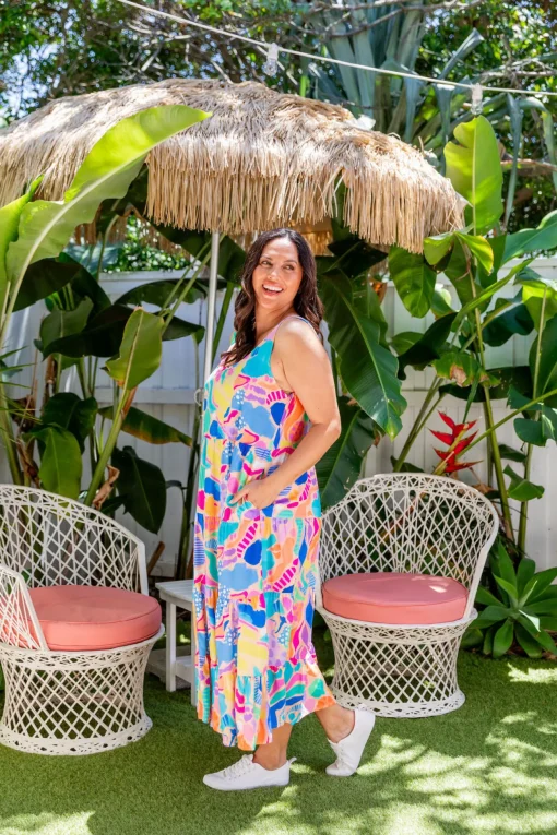 Ronnie Dress in Peachy Keen by Kasey Rainbow