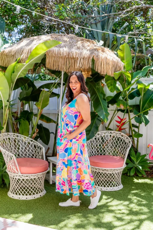 Ronnie Dress in Peachy Keen by Kasey Rainbow