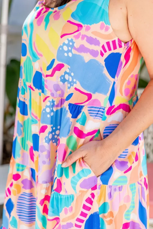Ronnie Dress in Peachy Keen by Kasey Rainbow