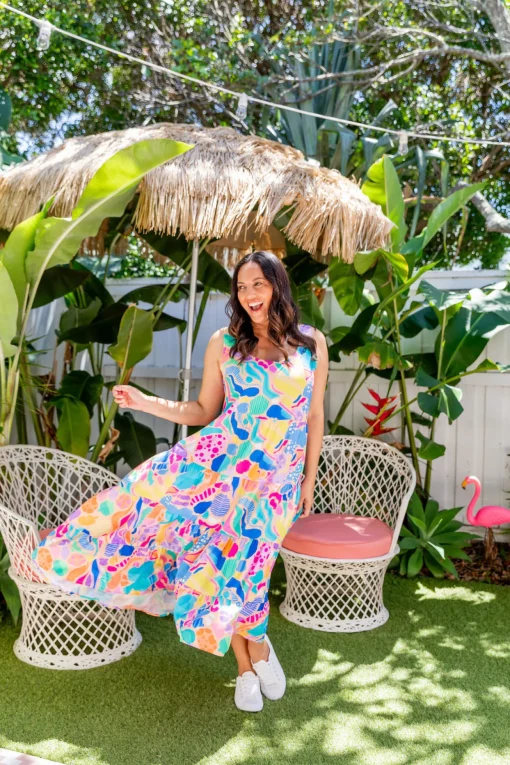 Ronnie Dress in Peachy Keen by Kasey Rainbow