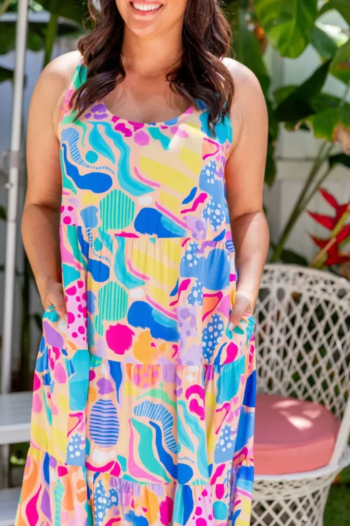 Ronnie Dress in Peachy Keen by Kasey Rainbow