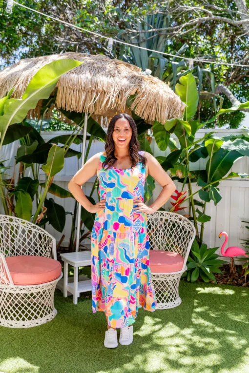 Ronnie Dress in Peachy Keen by Kasey Rainbow