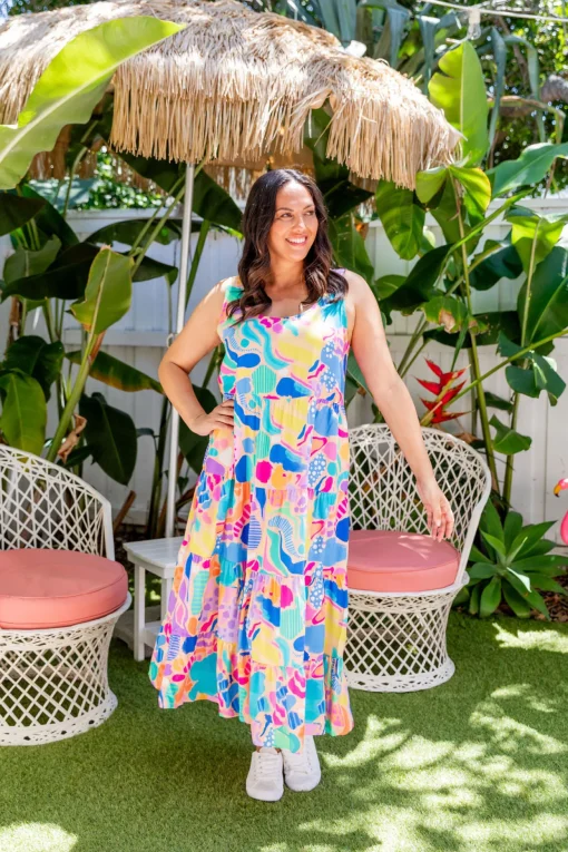 Ronnie Dress in Peachy Keen by Kasey Rainbow