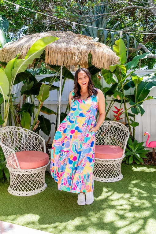 Ronnie Dress in Peachy Keen by Kasey Rainbow