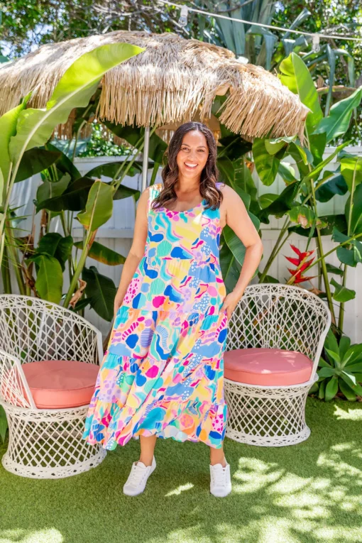 Ronnie Dress in Peachy Keen by Kasey Rainbow