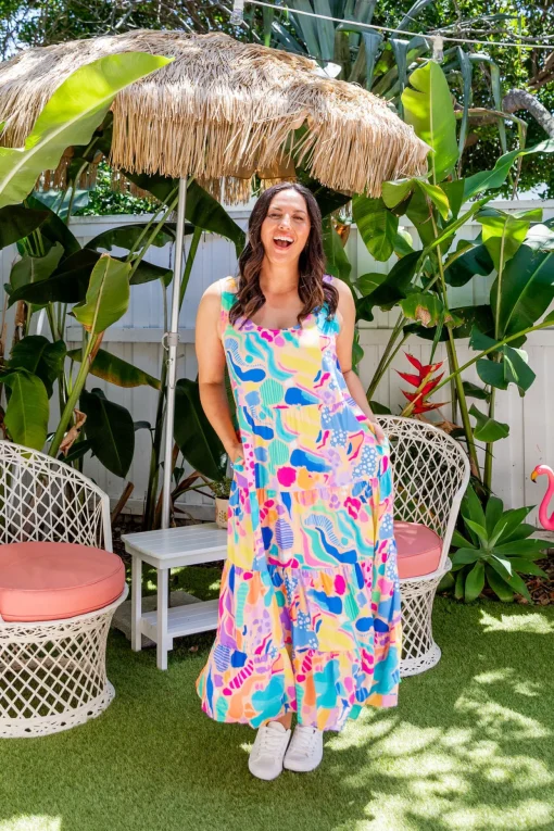 Ronnie Dress in Peachy Keen by Kasey Rainbow