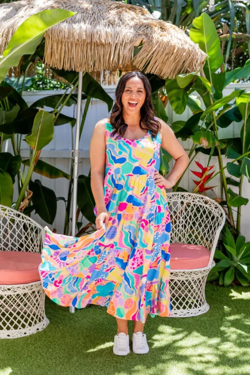 Ronnie Dress in Peachy Keen by Kasey Rainbow