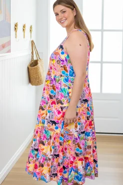 Ronnie Maxi Dress in Aussie Lilac by Kasey Rainbow