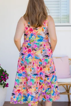 Ronnie Maxi Dress in Aussie Lilac by Kasey Rainbow