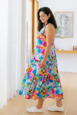 Ronnie Maxi Dress in Floral Fancy by Kasey Rainbow