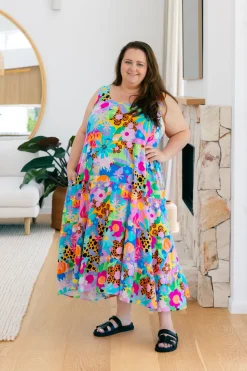 Ronnie Maxi Dress in Floral Fancy by Kasey Rainbow