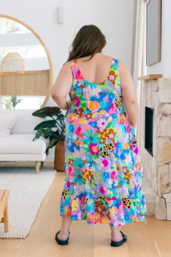 Ronnie Maxi Dress in Floral Fancy by Kasey Rainbow