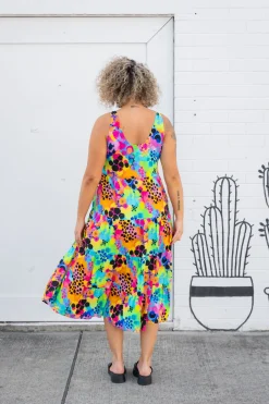 Ronnie Maxi Dress in Messy Mind by Kasey Rainbow