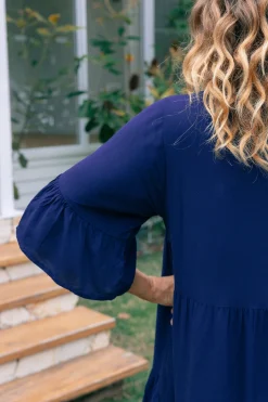 Sadie Dress in Navy