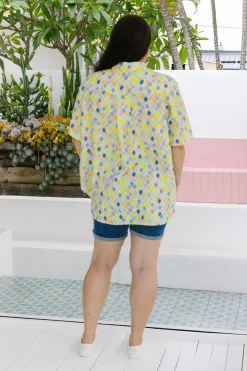 Samara Shirt in Diced