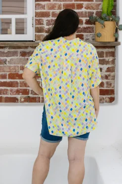 Samara Shirt in Diced