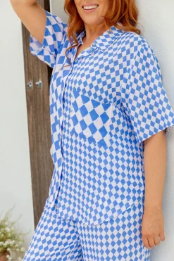 Samara Shirt in Sorrento
