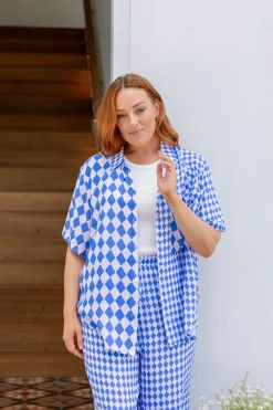 Samara Shirt in Sorrento
