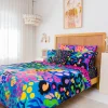 Sleep Bright Electric Leopard Quilt Cover Set by Kasey Rainbow