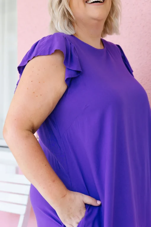 Stevie Dress in Purple