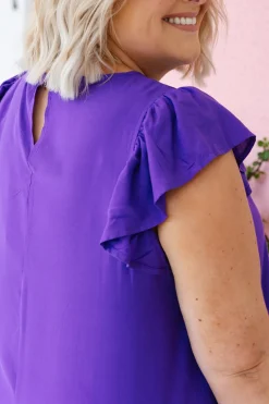 Stevie Dress in Purple