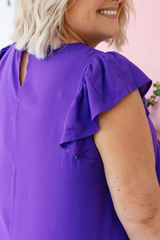 Stevie Dress in Purple
