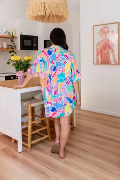 Tammin Shirt in Peachy Keen by Kasey Rainbow