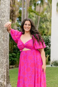 Tina Dress in Summer Floral by Kasey Rainbow