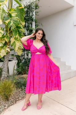 Tina Dress in Summer Floral by Kasey Rainbow
