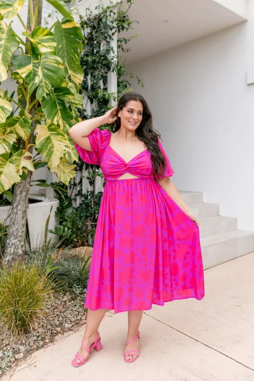 Tina Dress in Summer Floral by Kasey Rainbow