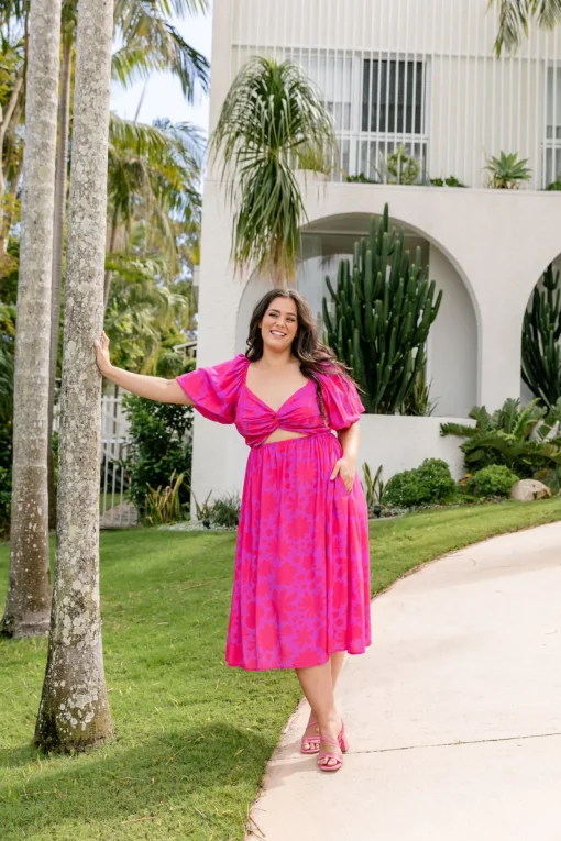 Tina Dress in Summer Floral by Kasey Rainbow