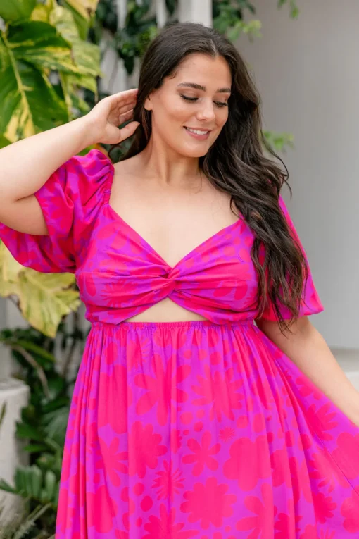 Tina Dress in Summer Floral by Kasey Rainbow