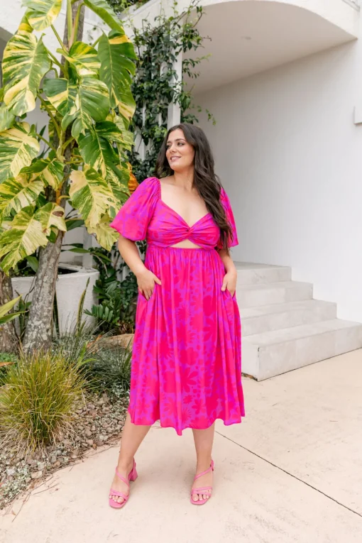 Tina Dress in Summer Floral by Kasey Rainbow