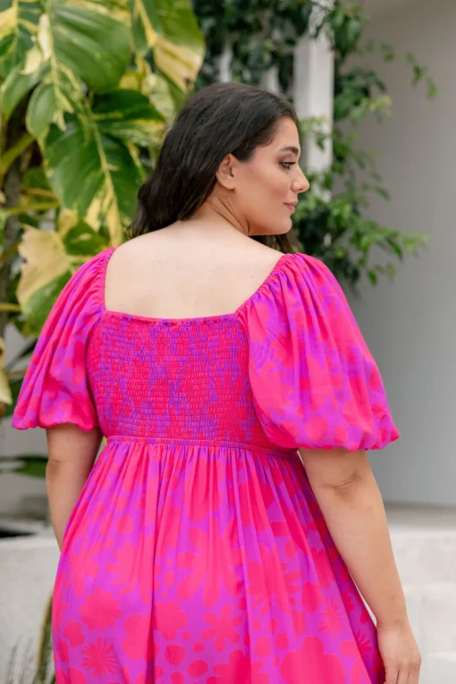 Tina Dress in Summer Floral by Kasey Rainbow