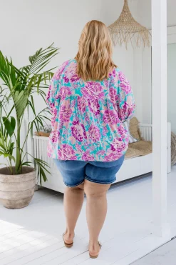 *UNICORN* Amira Blouse in Destiny Print