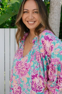 *UNICORN* Amira Blouse in Destiny Print