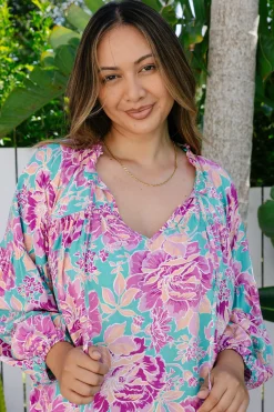 *UNICORN* Amira Blouse in Destiny Print