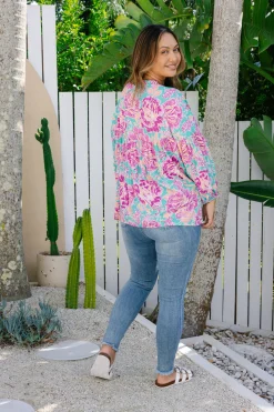 *UNICORN* Amira Blouse in Destiny Print