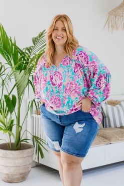 *UNICORN* Amira Blouse in Destiny Print