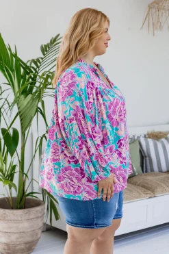 *UNICORN* Amira Blouse in Destiny Print