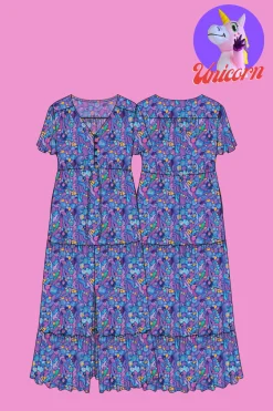 *UNICORN* Bonnie Dress in Reef by Kasey Rainbow