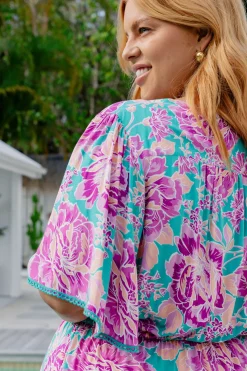 *UNICORN* Charlize Maxi Dress in Destiny Print