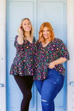 *UNICORN* Peak Top in Black Pebble by Kasey Rainbow