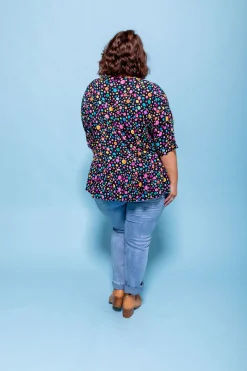 *UNICORN* Peak Top in Black Pebble by Kasey Rainbow