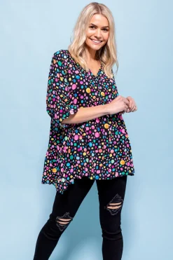*UNICORN* Peak Top in Black Pebble by Kasey Rainbow