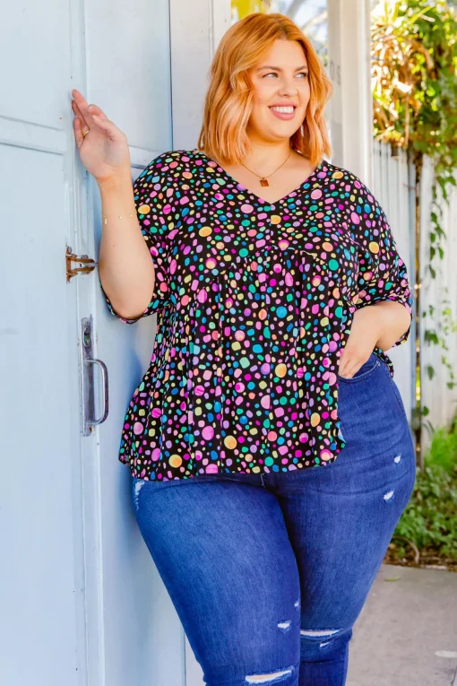 *UNICORN* Peak Top in Black Pebble by Kasey Rainbow