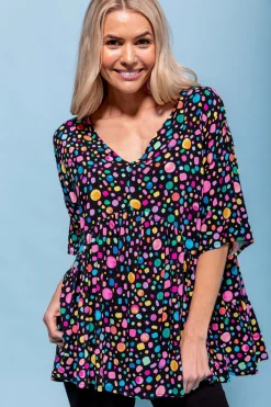 *UNICORN* Peak Top in Black Pebble by Kasey Rainbow