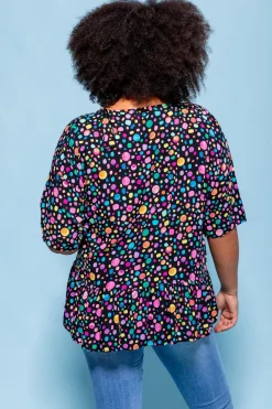 *UNICORN* Peak Top in Black Pebble by Kasey Rainbow