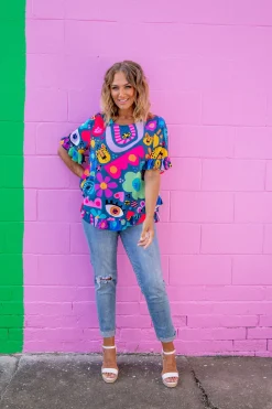 *UNICORN* Tilly Top in Kasey Rainbow My Things by Kasey Rainbow